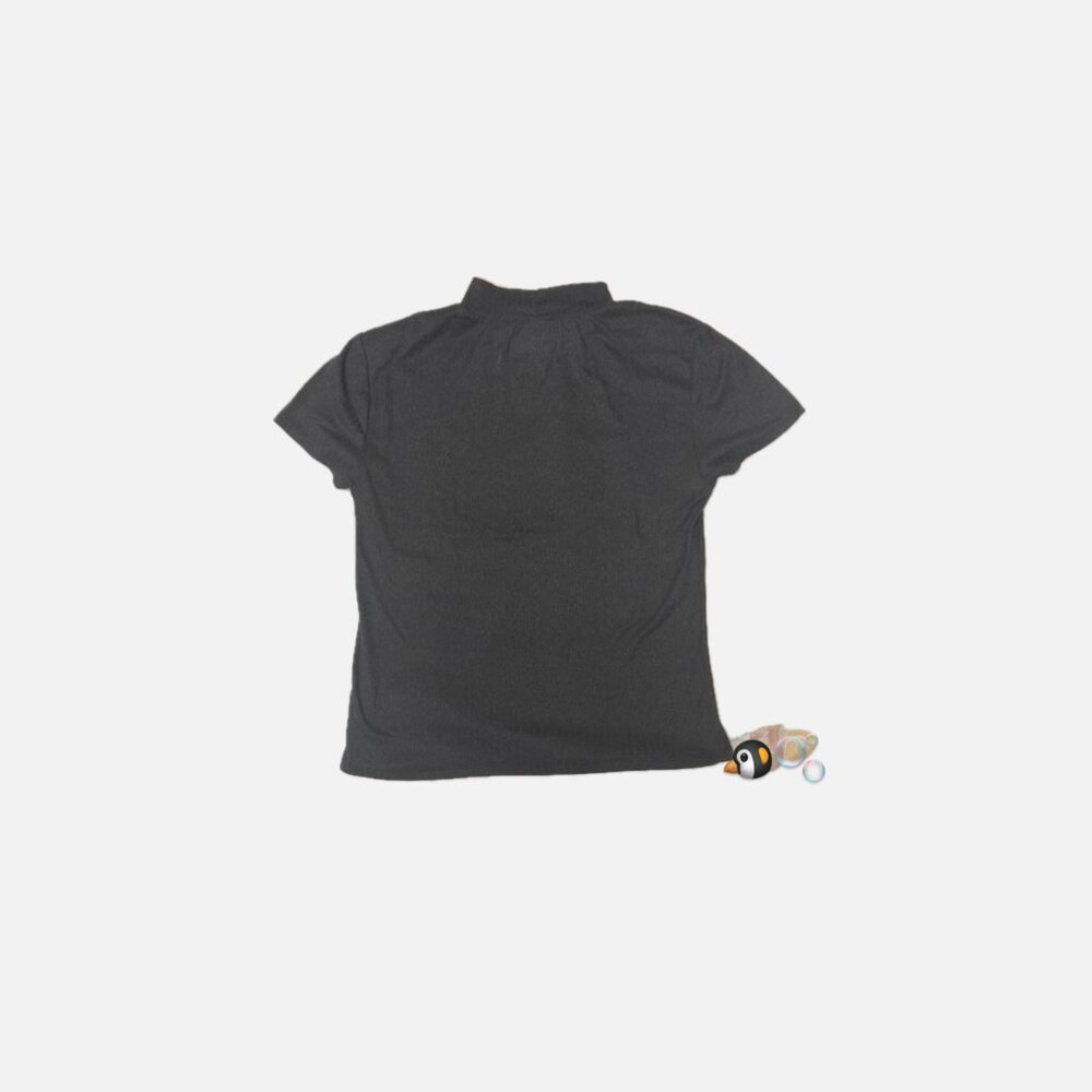 [USED!] One Step Up Ribbed Turtleneck Short Sleeve